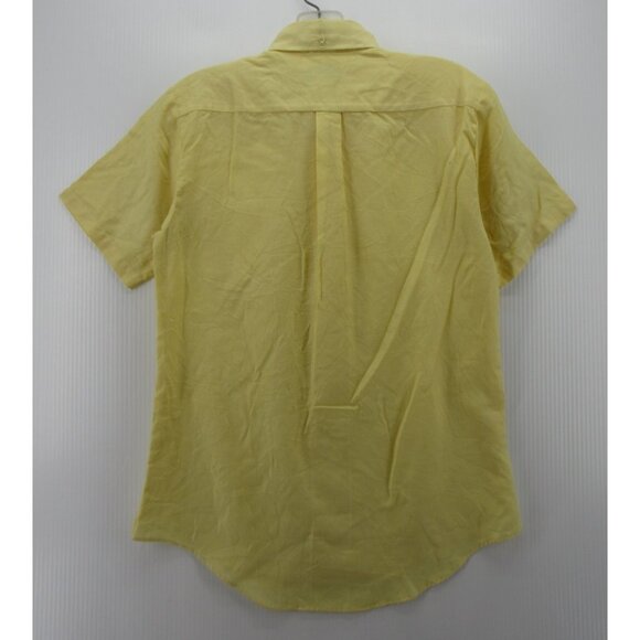 VINTAGE Shirt 14 Japan Student Sheldon Button Down 60s Pocket XS * - Picture 7 of 12